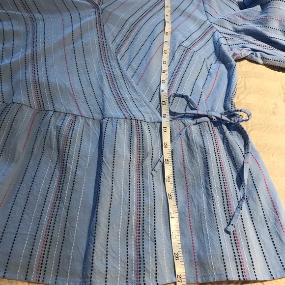 NWOT Blue Blouse - Picture 3 of 7